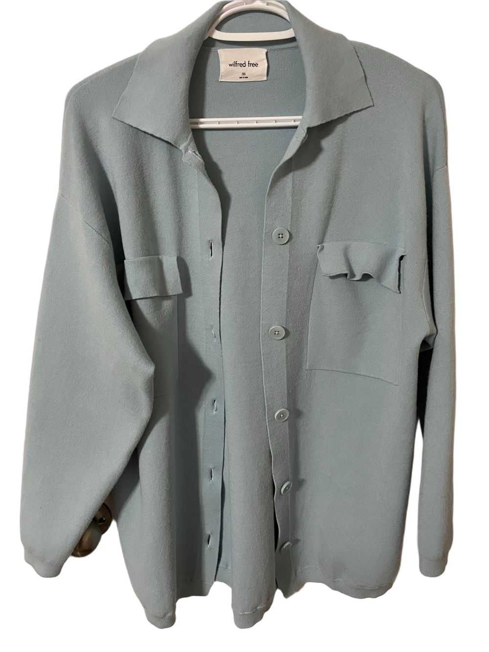 Wilfred Free Blue Cardigan Size 2XS
